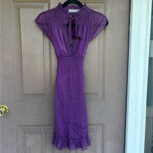 The Hanger Plum Dress